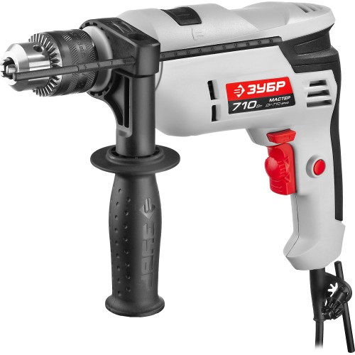 Дрель ЗУБР ДУ-710 ЭРМ2 ударная