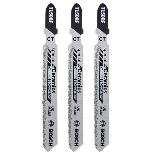 Набор пилок для лобзика по керамике Bosch T150 RIFF 83мм 3шт (105)