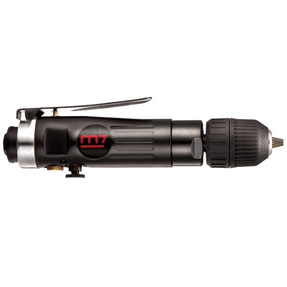 Дрель пневматическая 10 мм, 2600 об/мин., реверс, быстрозажимной патрон MIGHTY SEVEN QE-933