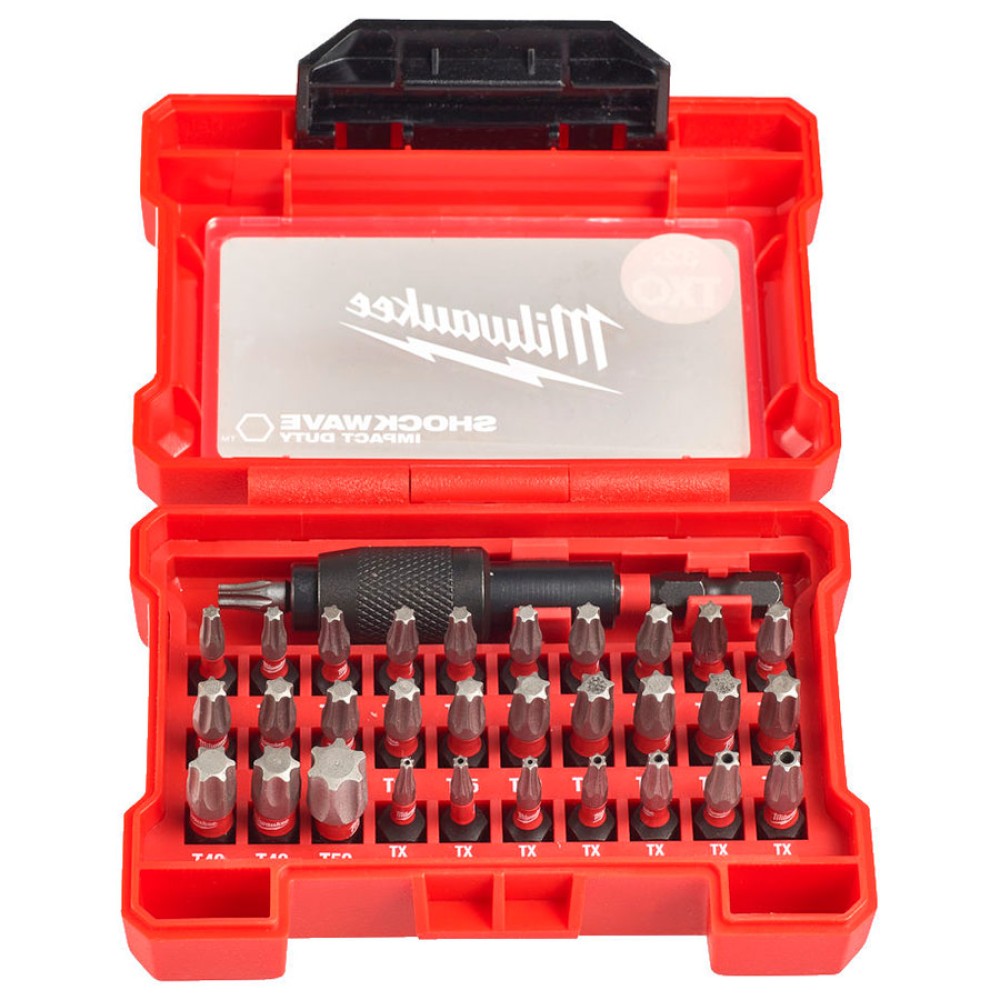 Набор бит Milwaukee SHOCKWAVE TORX 32шт (586)
