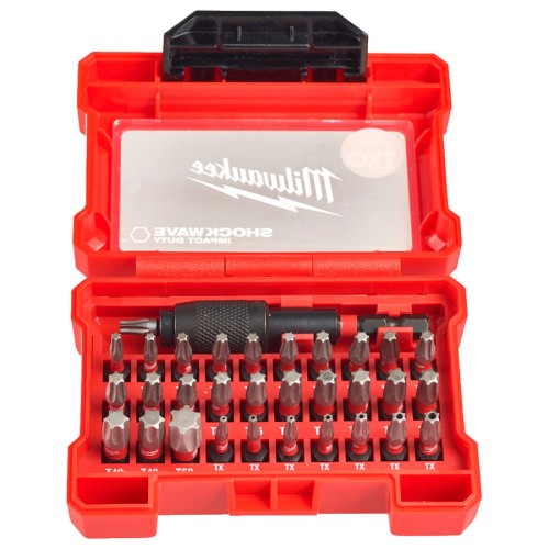 Набор бит Milwaukee SHOCKWAVE TORX 32шт (586)