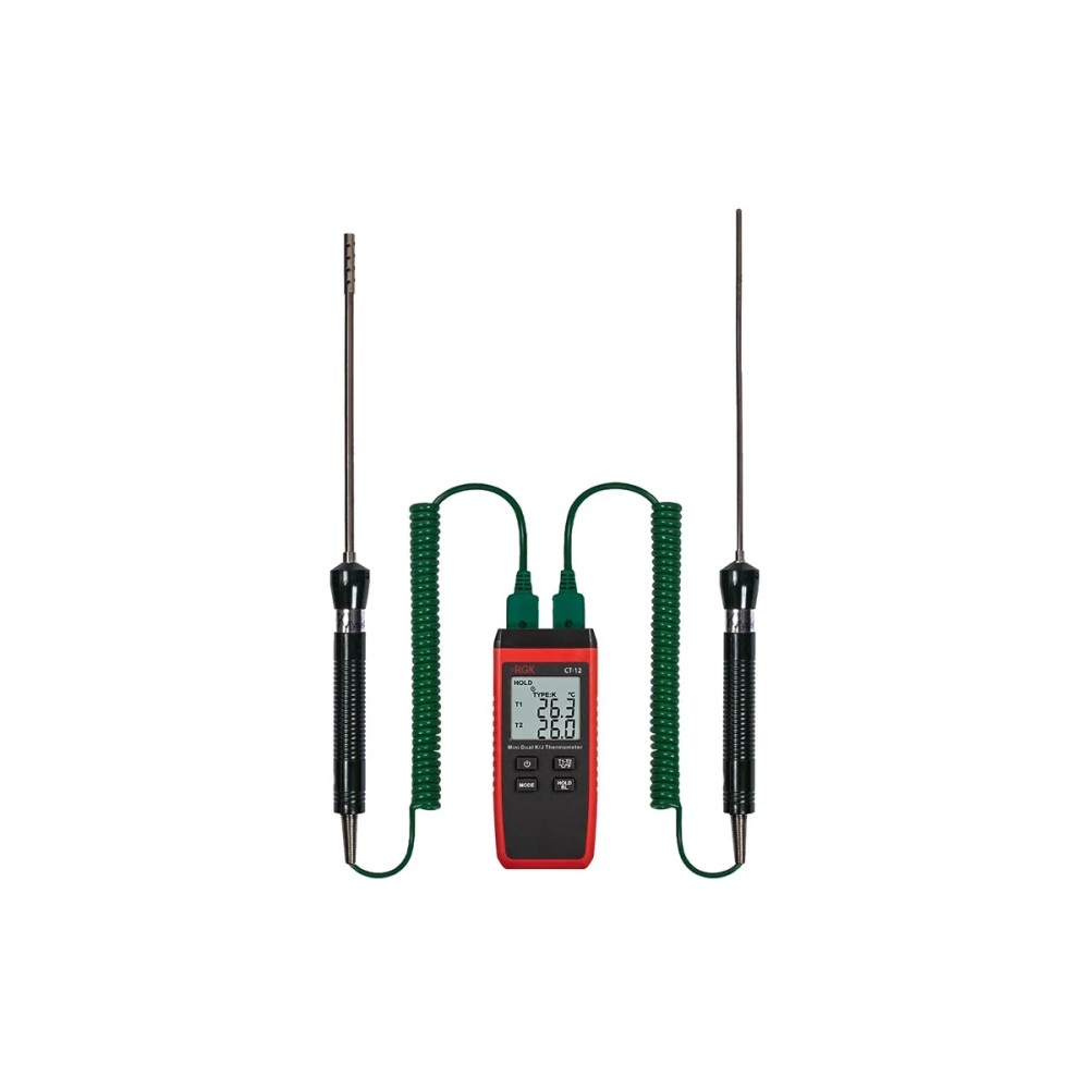 Термометр RGK CT-12 с зондом TR-10A и зондом TR-10W с поверкой