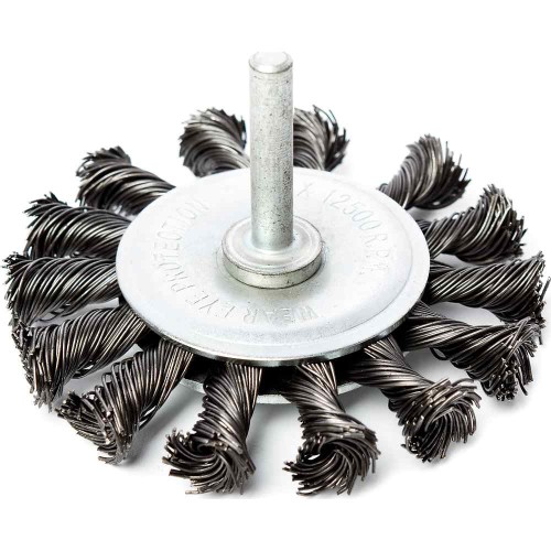Кордщетка для дрели REDVERG радиальная витая 65мм(830041)
