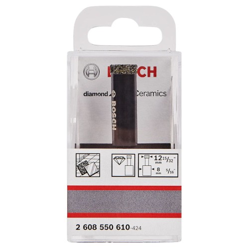 Сверло алмазное по керамике Bosch 12мм (610)