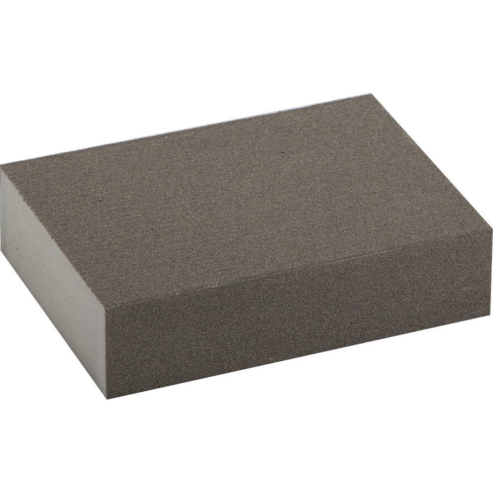 ЗУБР Р180, 100 х 68 х 26 мм, водостойкая, четырехсторонняя шлифовальная губка (35611-180)