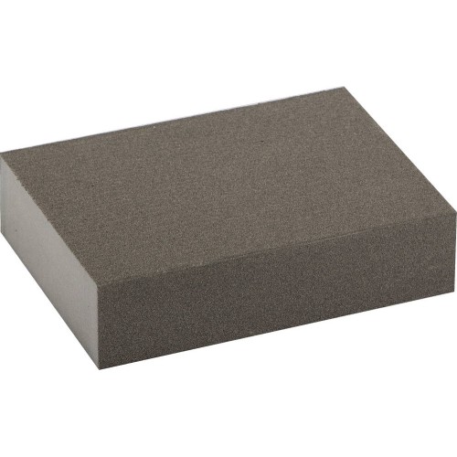 ЗУБР Р180, 100 х 68 х 26 мм, водостойкая, четырехсторонняя шлифовальная губка (35611-180)