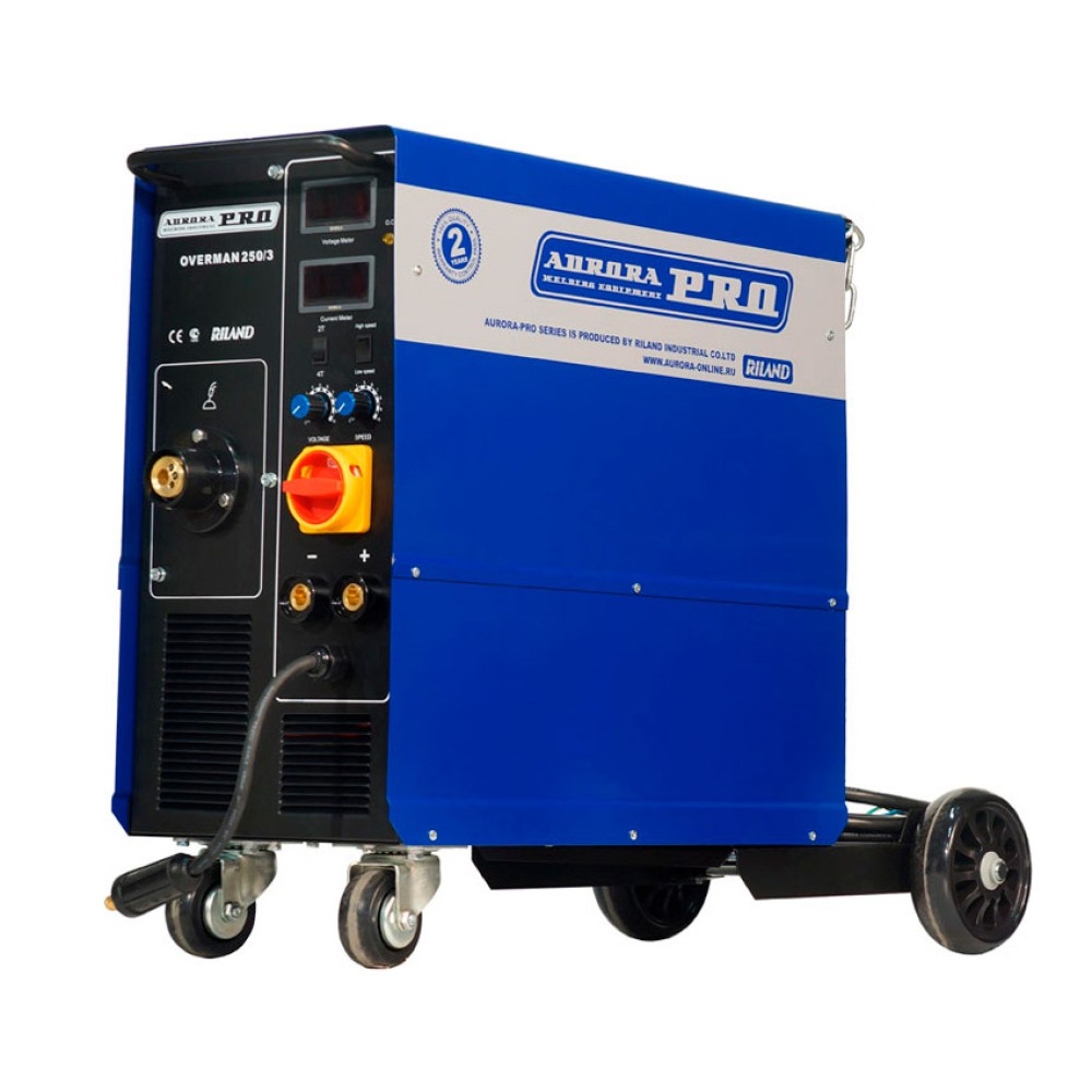 Аппарат сварочный AuroraPro OVERMAN 250/3 Mosfet полуавтомат