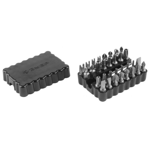 ЗУБР 33 шт, набор специальных бит с магнитным адаптером (26046-H33)