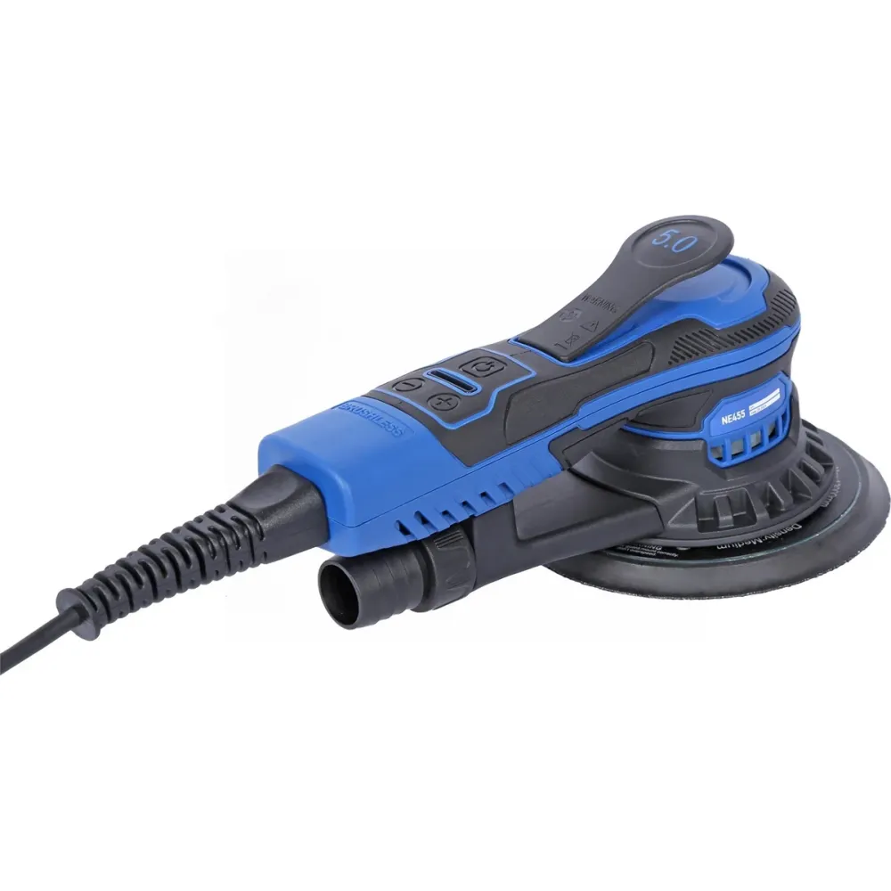 Шлифмашина эксцентриковая 5 мм, диск 150 мм, 4000-10000 об/мин, 350 Вт NORDBERG NE455