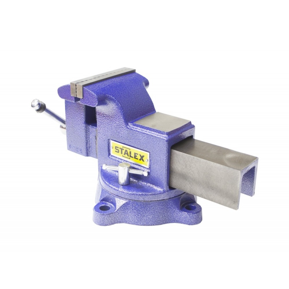 Тиски слесарные STALEX "Гризли", 100 х 100 мм., 360°, 9,5 кг.