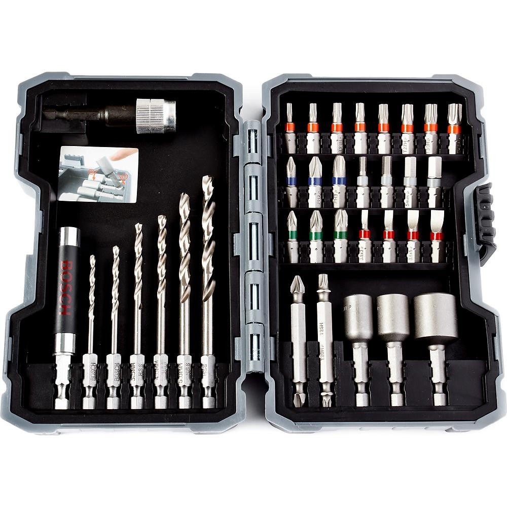Набор сверл и бит Bosch PRO-Mixed 35 предметов (328)