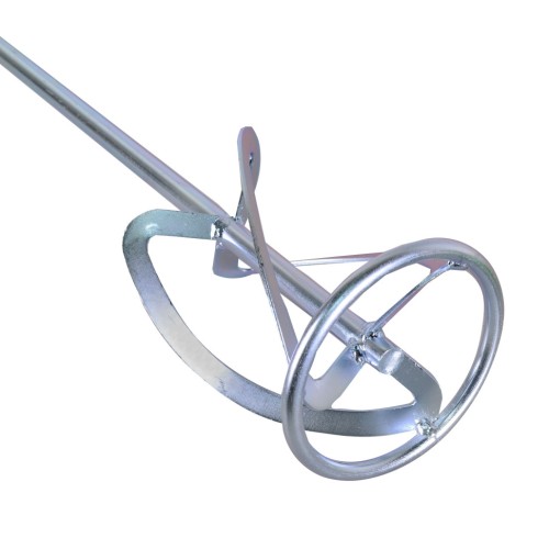 Насадка-миксер оцинкованная Вихрь 120х600 мм, М14 для строительных смесей