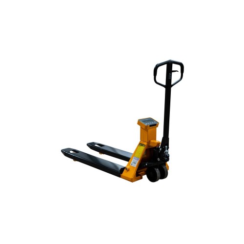 Тележка гидравлическая 2500 кг 1150 мм XILIN BFC25 с весами (полиуретановые колеса)