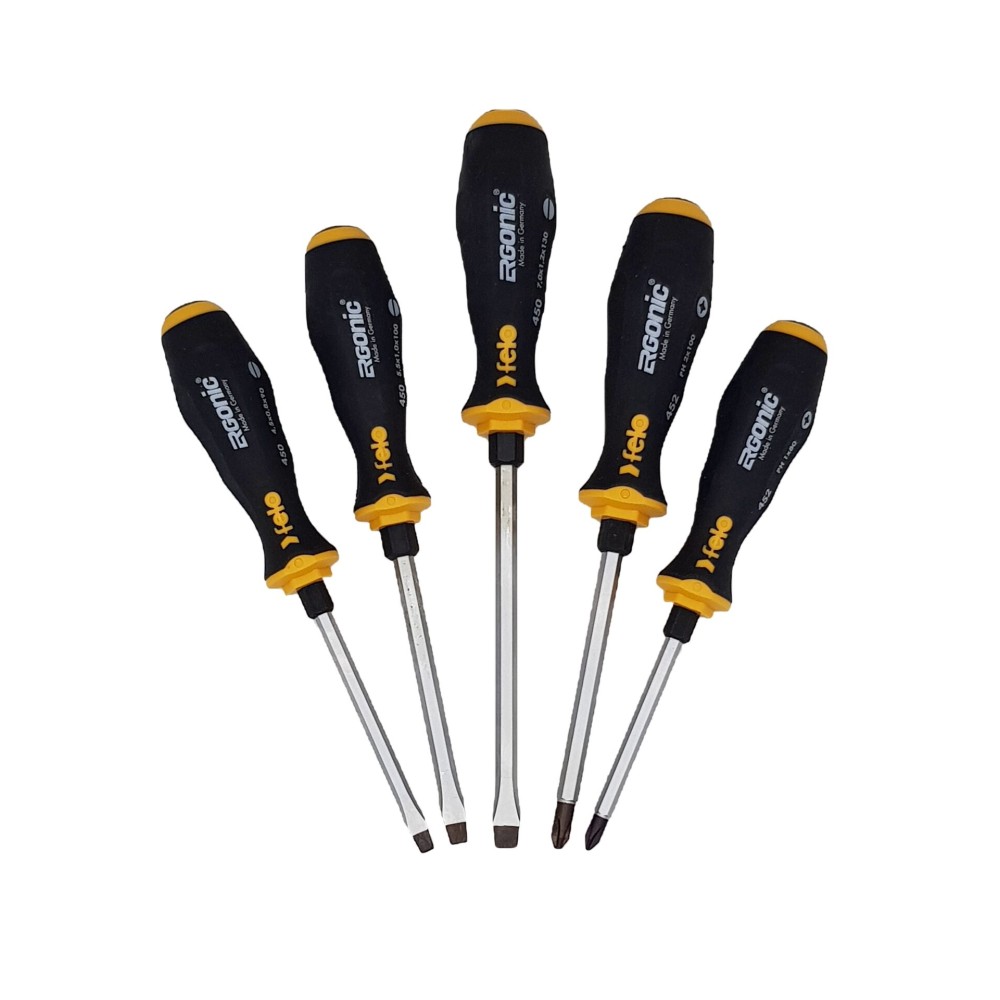 Felo Набор отверток Ergonic ударных SL/PH, 5 шт 45095248