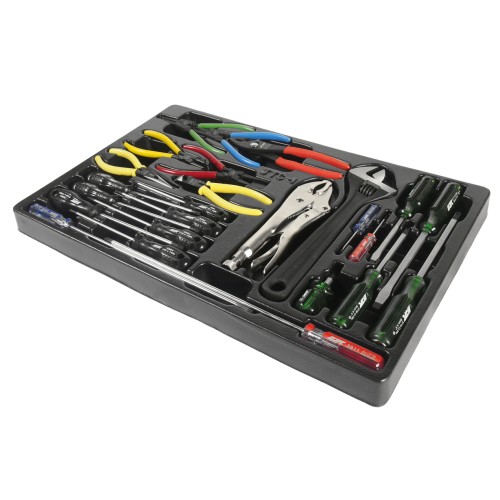 Тележка инструментальная (7 секций, с набором инструментов JTC-39311, -39312, -39313) JTC 3931S