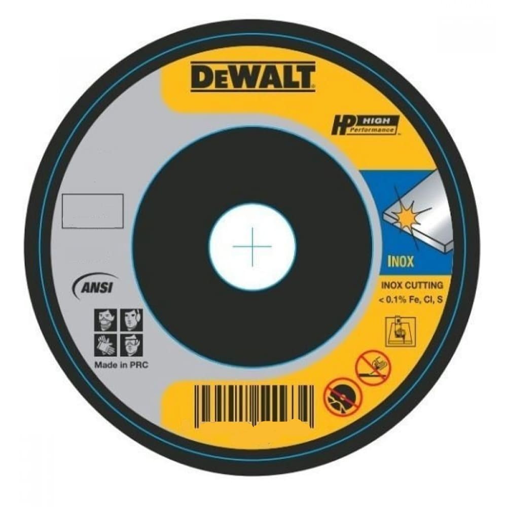 Круг отрезной по металлу DeWalt Inox DWA8062SIA 115х1х22.2мм