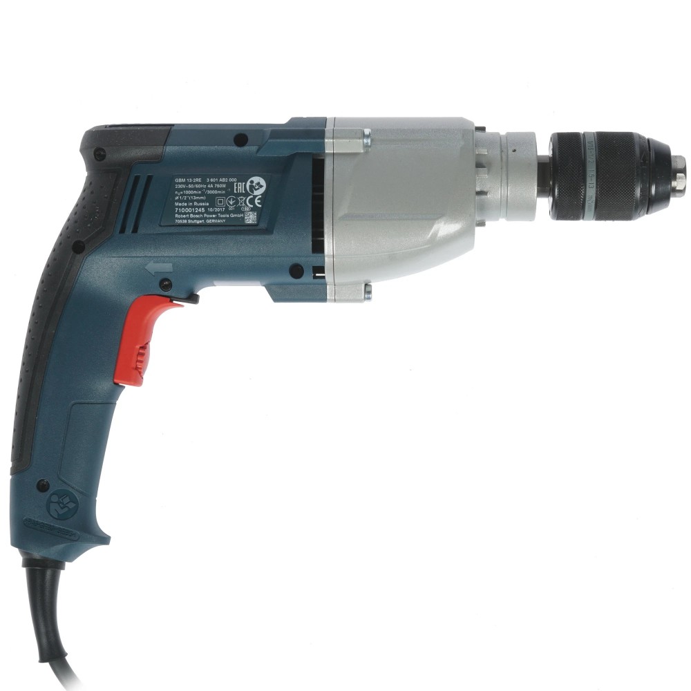 Сетевая дрель Bosch GBM 13-2 RE (БЗП) безударная