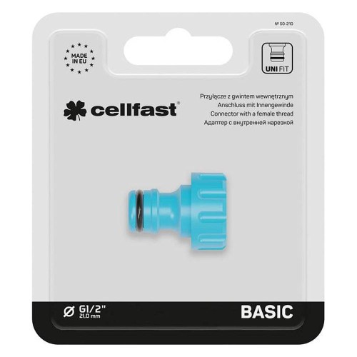Адаптер Cellfast BASIC с внутренней резьбой 1/2" (50-210)