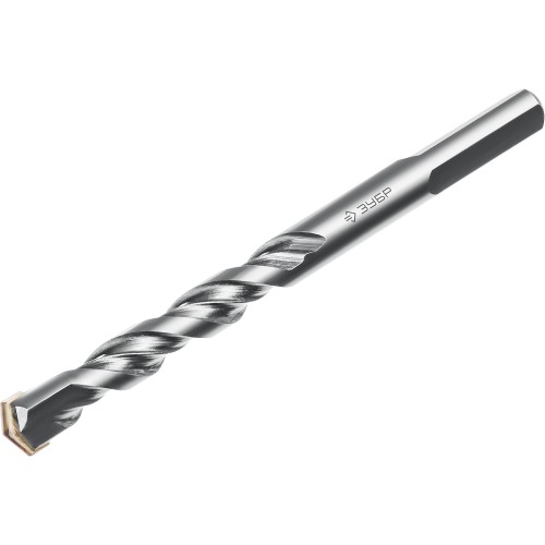 ЗУБР 7 x 100 мм, трехгранный хвостовик, сверло по бетону усиленное, Профессионал (2916-100-07)