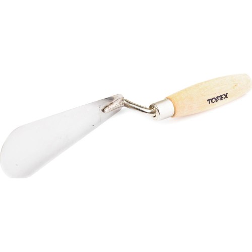 Мастерок штукатурный Topex 160x55x20мм нержавеющая сталь