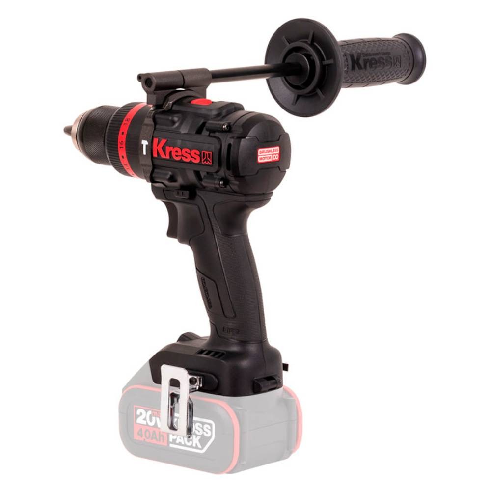 Аккумуляторная дрель-шуруповерт KRESS KUC33.9 ударная (без акк,без з/у)