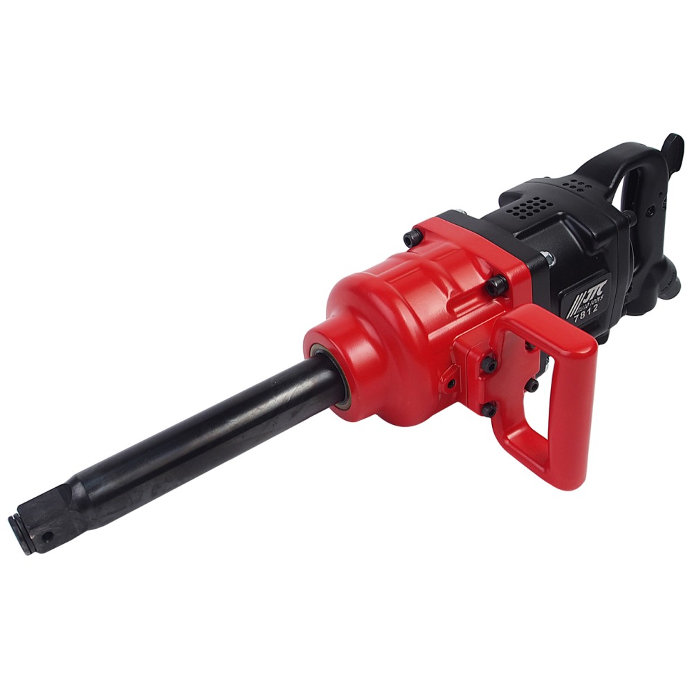 Гайковерт пневматический 1" 3390Нм 3800об/мин. 351л/мин. 90PSI шпиндель 228мм ударный L=612мм JTC JTC-7812