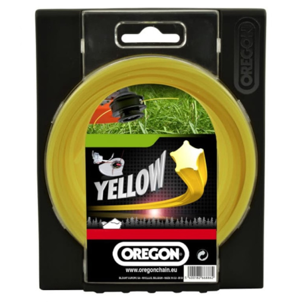 Леска для триммера Oregon Starline 1,6мм звезда 15м (99151Е)