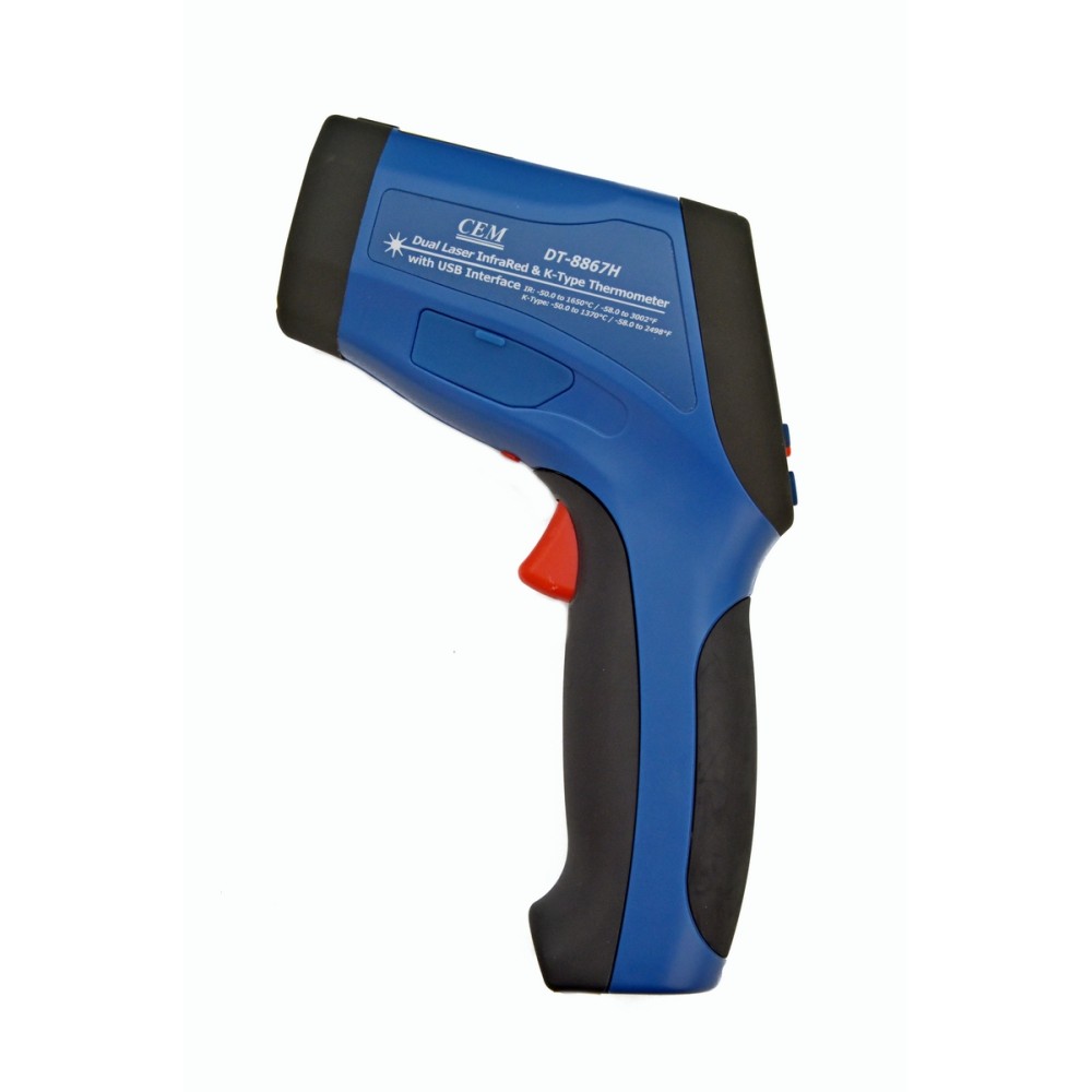 Профессиональный инфракрасный термометр СЕМ DT-8867H