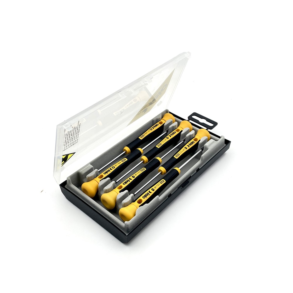 Felo Набор отверток SL/PH для точных работ ESD Safe, 6 шт 25096166