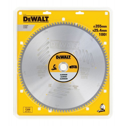 Диск пильный по металлу DeWalt METAL CUTTING DT1917 355х25мм 100T
