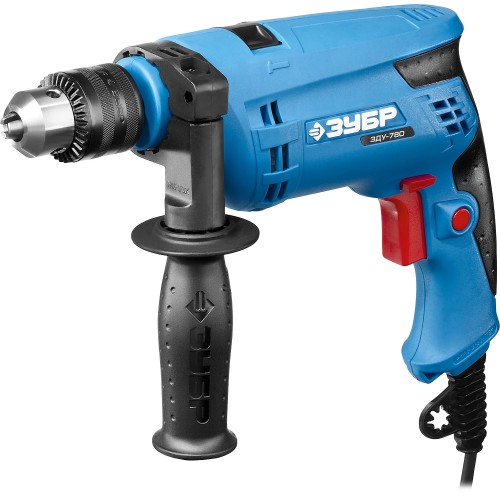 Дрель ЗУБР Профессионал ЗДУ-780 ЭРМ2 ударная