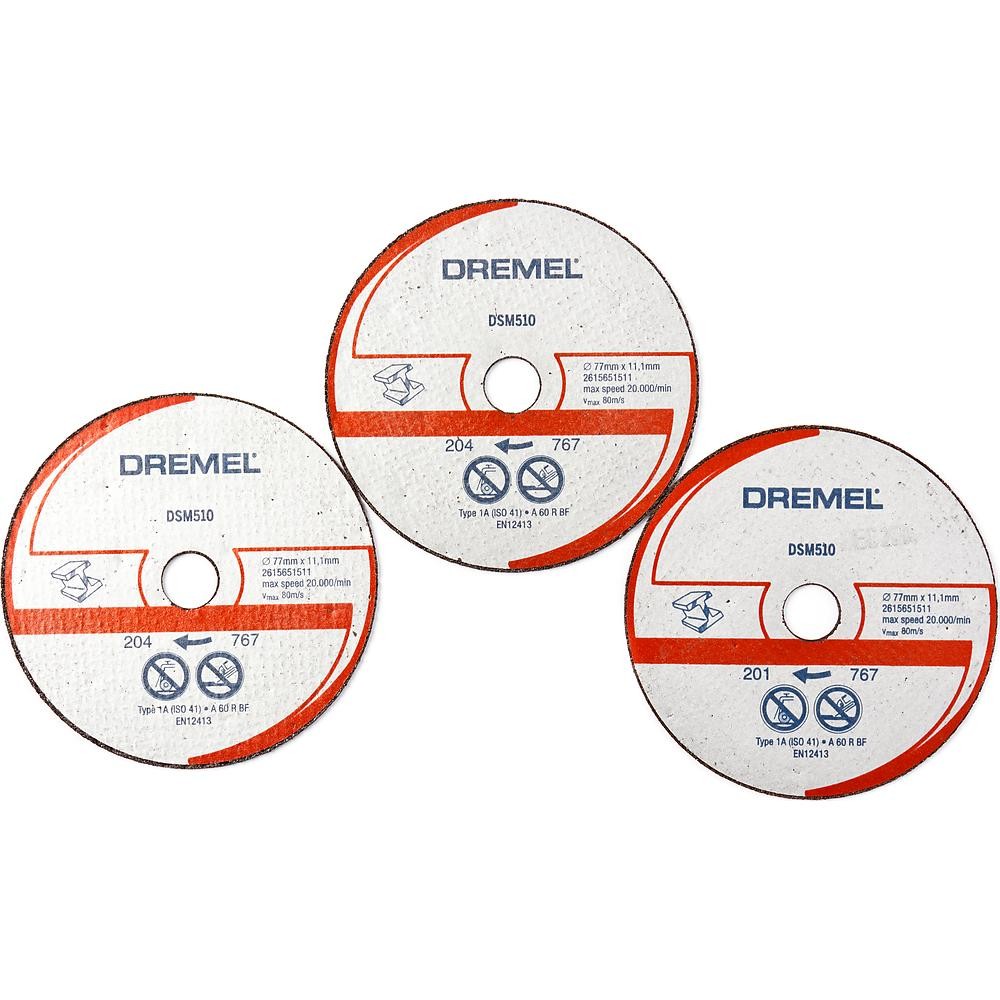 Отрезной диск по металлу и пластику Dremel 510 для DSM20