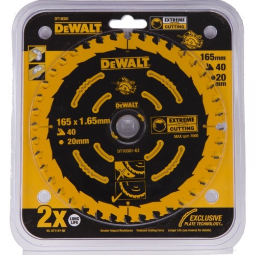 Диск пильный по дереву DeWalt CONSTRUCTION DT10304 190х30мм 24T