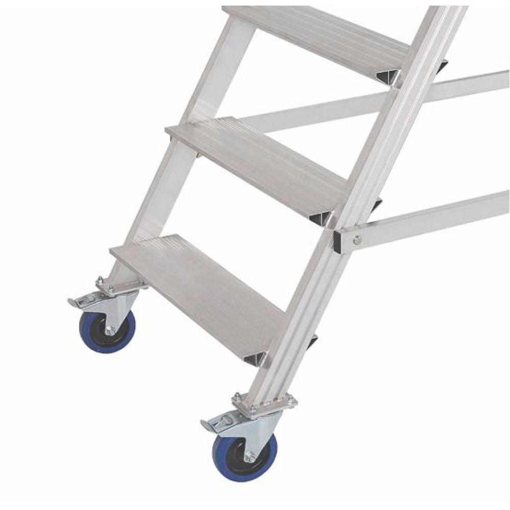 Вышка - стремянка разборная на колесах (150кг+150кг) MEGAL ВС2-3.0