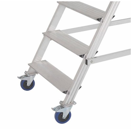 Вышка - стремянка разборная на колесах (150кг+150кг) MEGAL ВС2-3.0