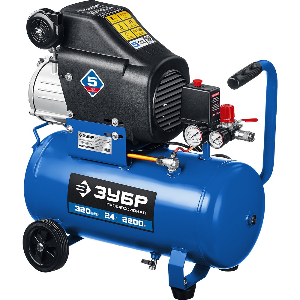 Компрессор ЗУБР Профессионал КПМ-320-24