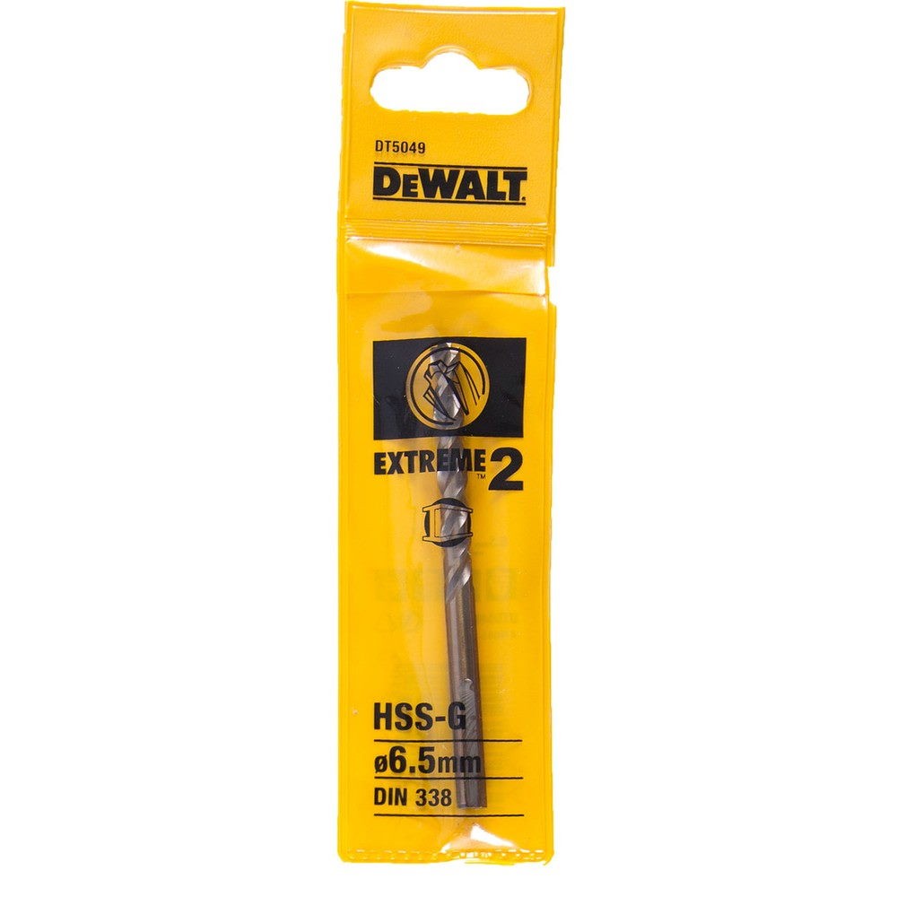 Сверло по металлу DeWalt DT5049 6.5х101мм