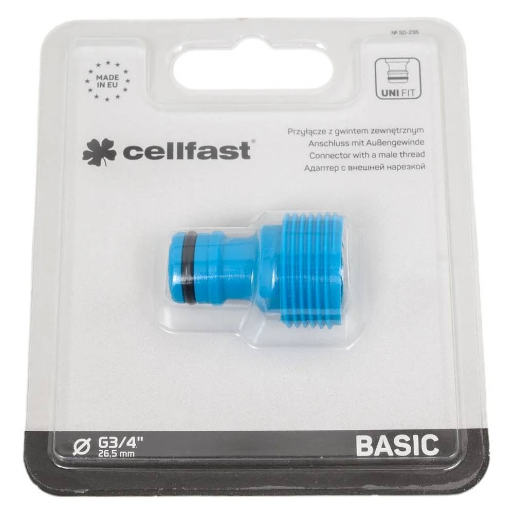 Адаптер Cellfast BASIC 3/4" (50-235)