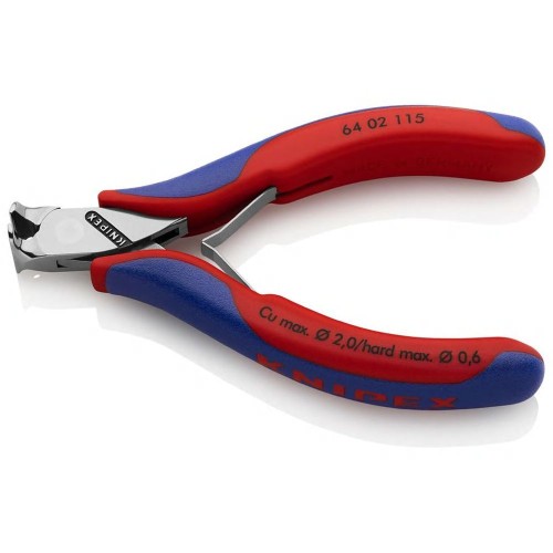 Кусачки торцевые для электроники, маленькая фаска, 115 мм, 2-комп ручки