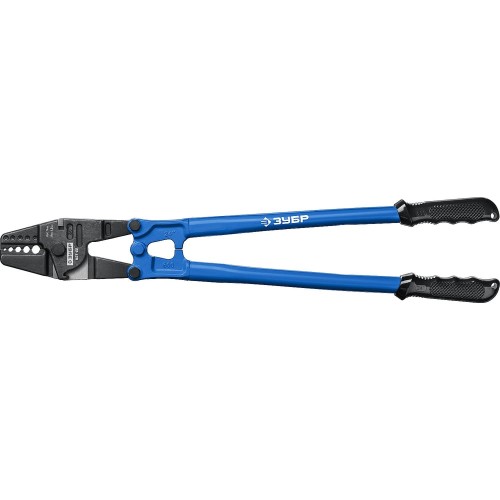 ЗУБР КОТ-60, 600 мм, обжимные клещи для тросовых зажимов, Профессионал (23348-60)