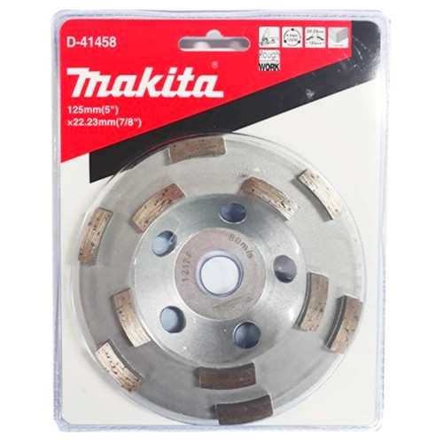 Чашка алмазная шлифовальная Makita 125мм (D-41458)
