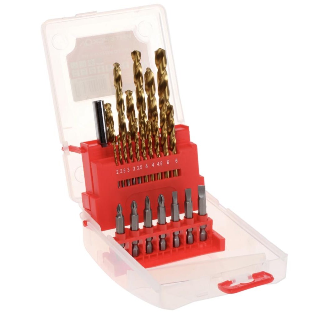 Набор сверл и бит ИНТЕРСКОЛ (24 шт)