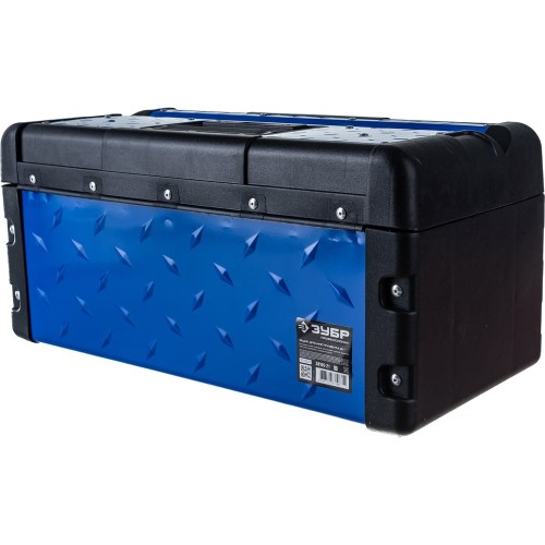 ЗУБР СПЕЦ-21, 530 x 270 x 240 мм, (21_), металлический ящик для инструментов, Профессионал (38155-21)