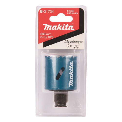 Коронка Makita Ezychange 46мм биметаллическая (B-31734)