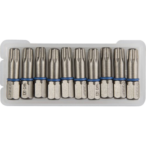 ЗУБР TX 30, 25 мм, 10 шт, торсионные биты (26015-30-25-10)