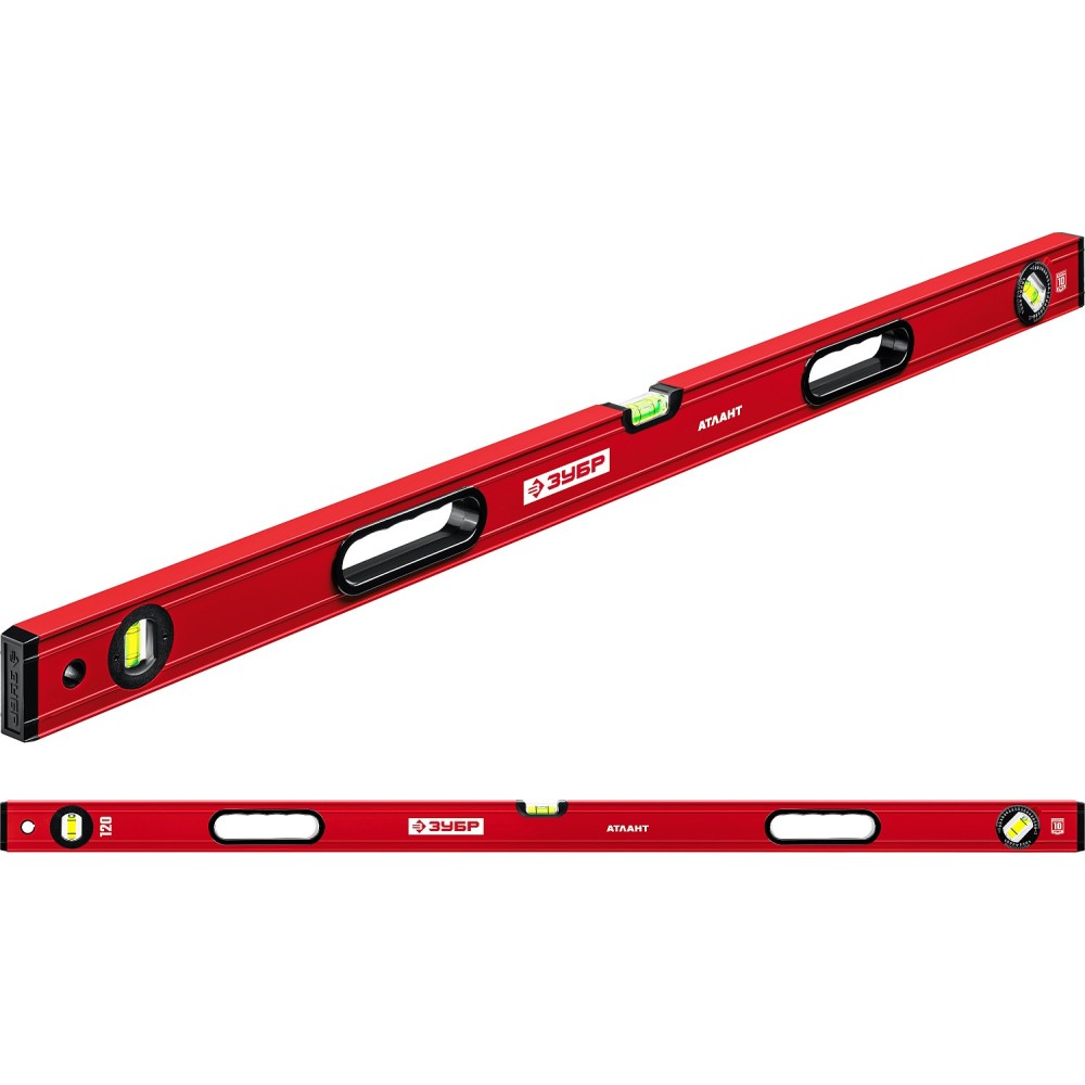 ЗУБР АТЛАНТ, 1200 мм, уровень с усиленным профилем (34585-120)