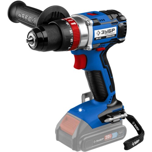 Аккумуляторная дрель-шуруповерт ЗУБР Профессионал DBS-201 ударная (без акк, без з/у)