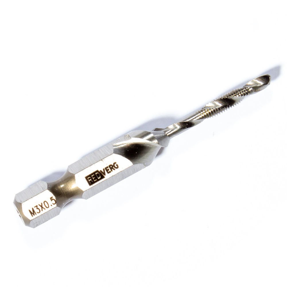 Сверло-метчик REDVERG комбинированный М3х0,5мм (500305)