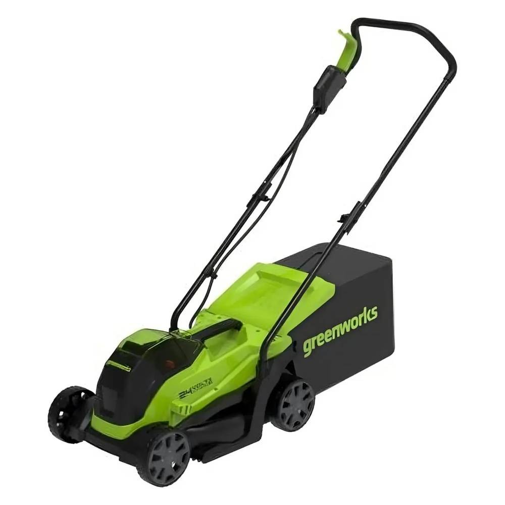 Аккумуляторная газонокосилка Greenworks GD24LM33K2