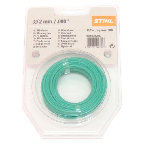 Леска для триммера Stihl 2мм круглая 15.2м (9302217)
